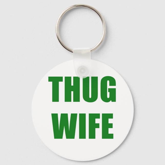 Porte-clés Femme Thug (Recto)