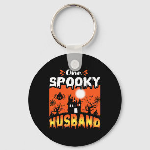 Porte-clés Femmes Effrayant Éffrayant Halloween design Châtea