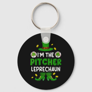 Porte-clés Femmes Im Pitcher Baseball St. Patricks Day Boy Sh