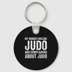 Porte-clés Femmes Mes loisirs comprennent Judo Drôle Judoka V