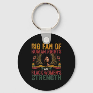 Porte-clés Femmes Mois de l'histoire des Noirs Sensibilisatio