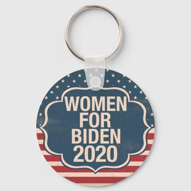 Porte-clés Femmes pour Biden 2020 (Recto)