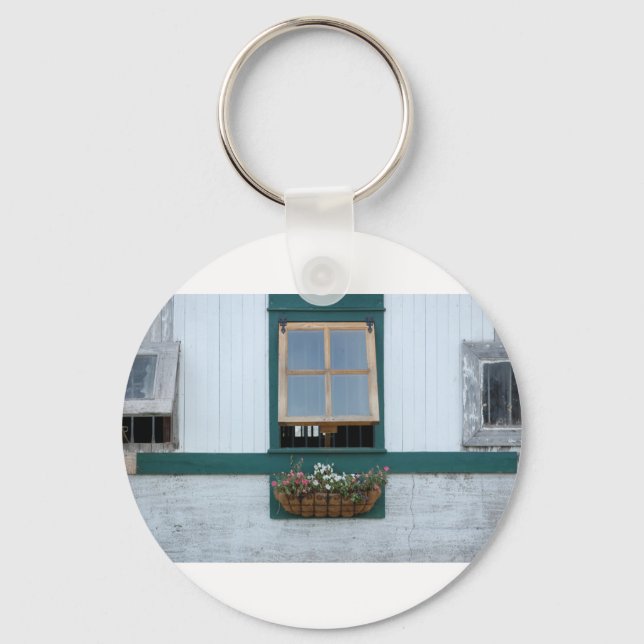 Porte-clés Fenêtre de grange (Recto)