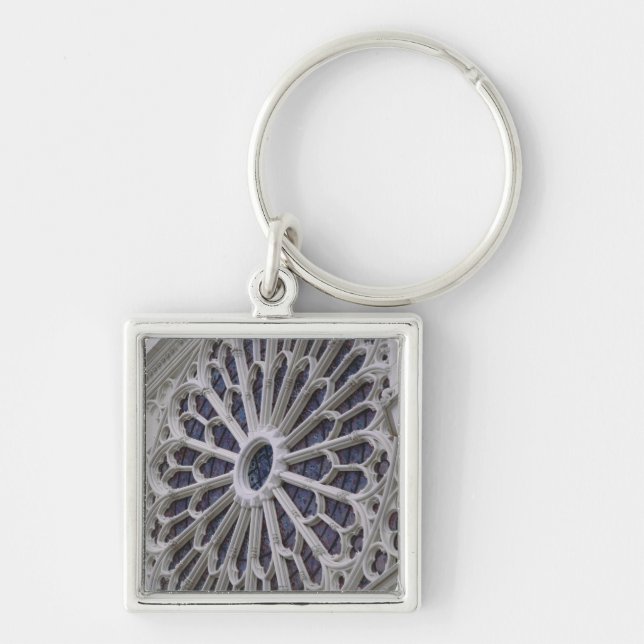Porte-clés Fenêtre rose de la façade occidentale, c.1270 (Devant)