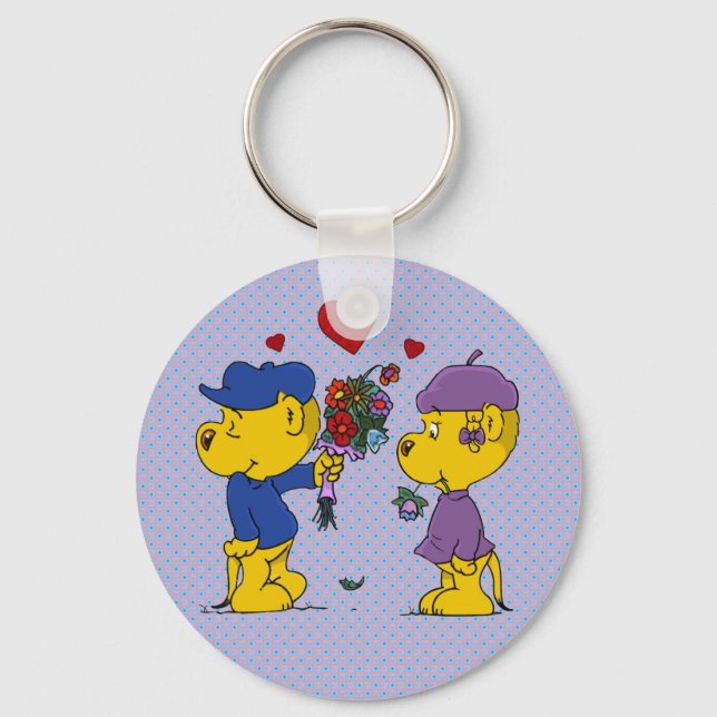 Porte-clés Ferald et Sahsha Ferret (Recto)