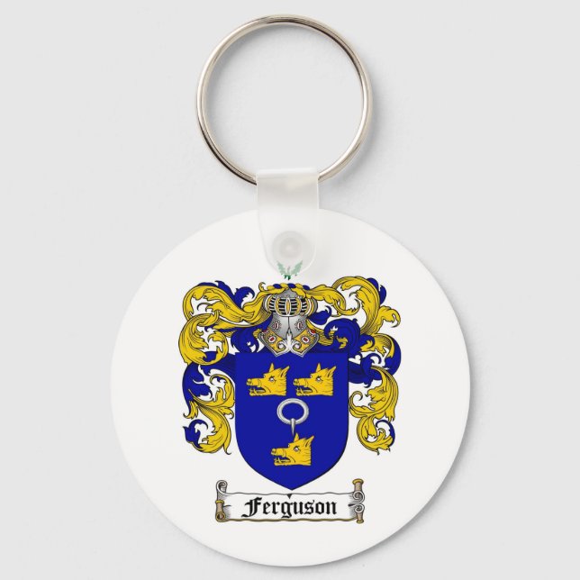 PORTE-CLÉS FERGUSON FAMILY CREST -  FERGUSON COAT OF ARMS (Recto)