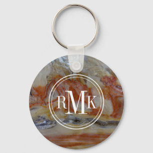 Porte-clés Fermeture Du Bois Petrifié