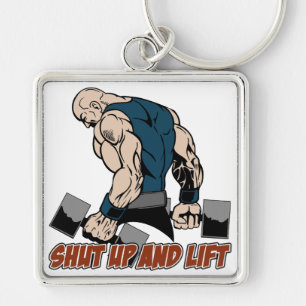 Porte-clés Fermez et soulevez le haltérophile
