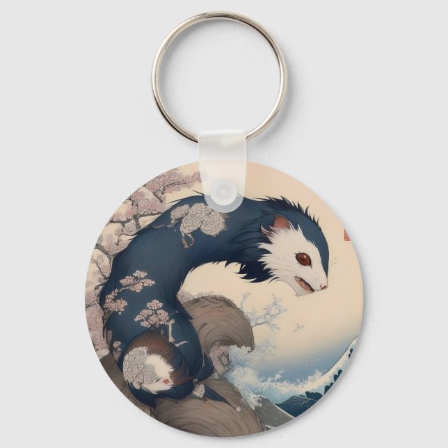 Porte-clés Ferret - Japan (Recto)
