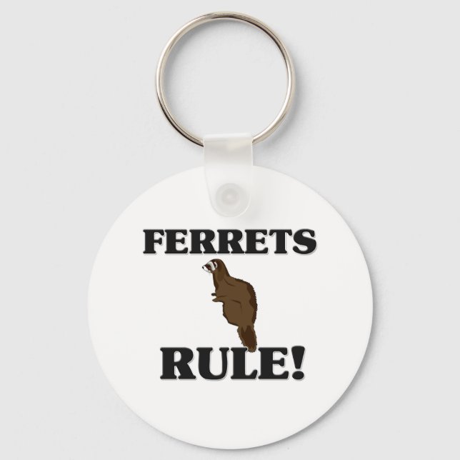 Porte-clés FERRETS Rule ! (Recto)