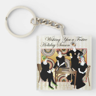 Porte-clés Festival Mah Jongg