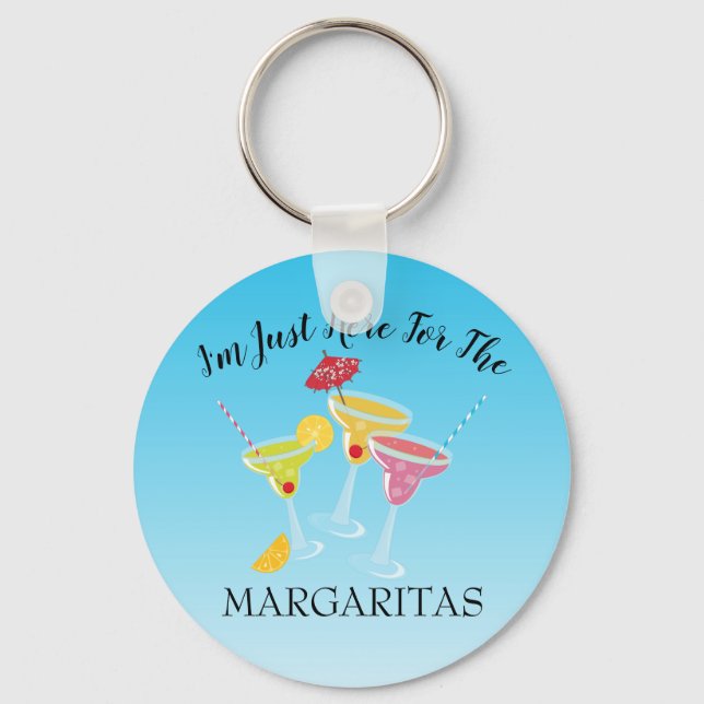 Porte-clés Festive I'm Here For Margaritas (Recto)
