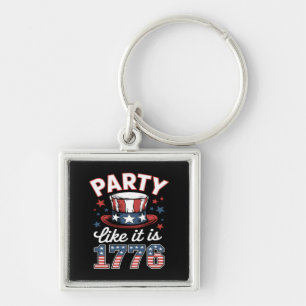 Porte-clés Fête comme c'est 1776 #JF0012
