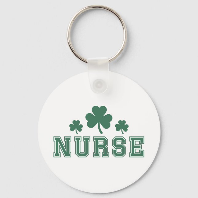 Porte-clés Fête de l’infirmière St. Patrick (Recto)
