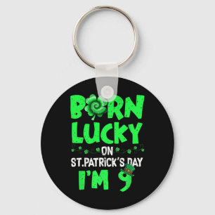 Porte-clés Fête de la Saint-Patrick garçon ou fille 9 ans 