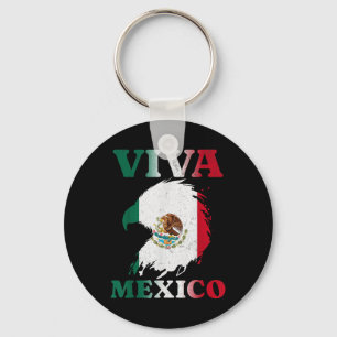Porte-clés Fête de l'Indépendance mexicaine Aigle Mexique Dra