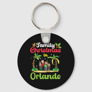 Porte-clés Fête De Noël En Famille À Orlando Avec Tropi