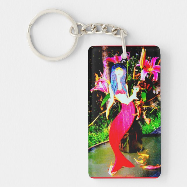 Porte-clés fête de sirène (Devant)