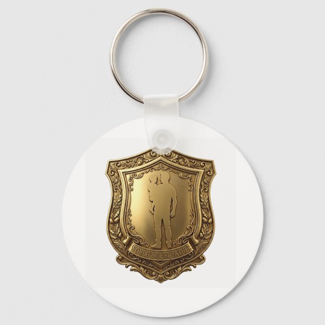 Porte-clés Fête des Pères (Recto)