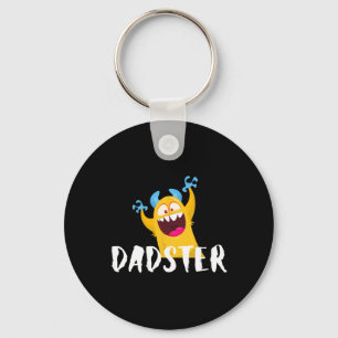 Porte-clés Fête des pères Dadster Silly Monster Papa Daddy