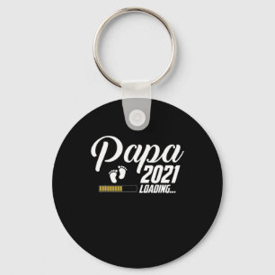Porte-clés Fête des pères Papa Chargement 2021 Père pour la