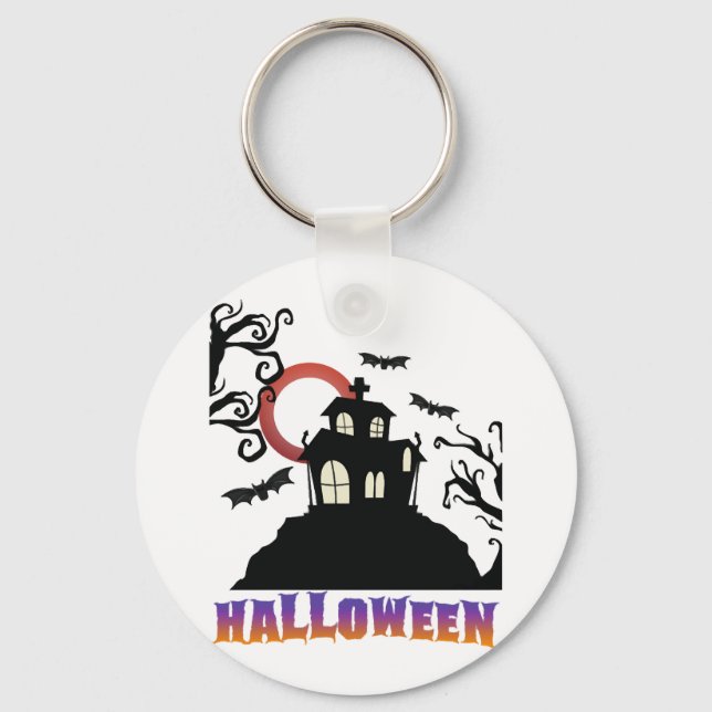 Porte-clés Fête d'Halloween (Recto)