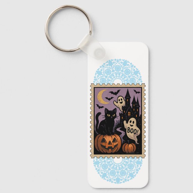 Porte-clés Fête d'Halloween (Recto)