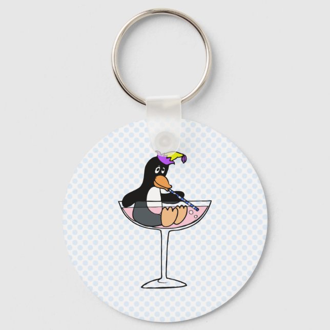 Porte-clés Fête du Pingouin (Recto)