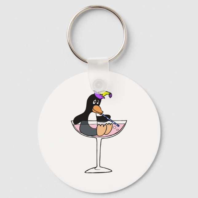 Porte-clés Fête du Pingouin (Recto)