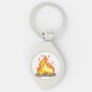 Porte-clés Feu