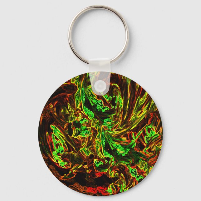 Porte-clés Feu de lune (Recto)