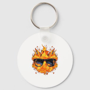 Porte-clés Feu et flammes cool Gles _1