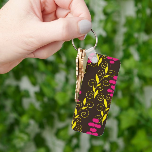 Porte-clés feuille (main)