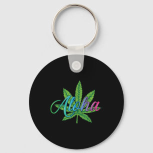 Porte-clés Feuille Aloha Hawaii De L'Île - Aloha Spirit