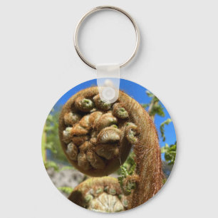 Porte-clés Feuille de fougère arborescente 