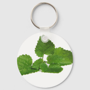 Porte-clés Feuille de menthe