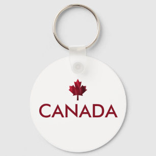 Porte-clés Feuille d'érable du Canada