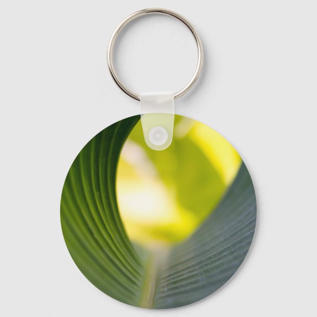 Porte-clés Feuille verte (Recto)