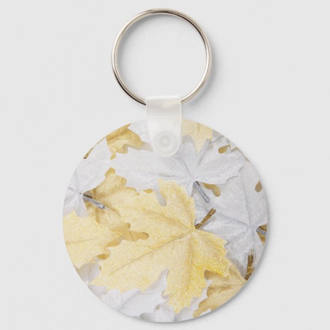 Porte-clés Feuilles d'automne (Recto)