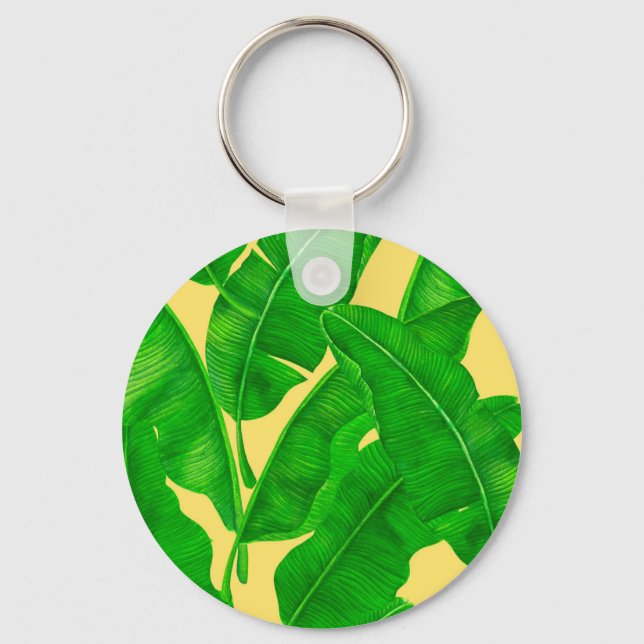 Porte-clés Feuilles de bananes (Recto)