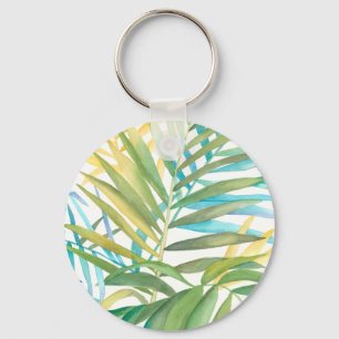 Porte-clés Feuilles de palmiers tropicaux