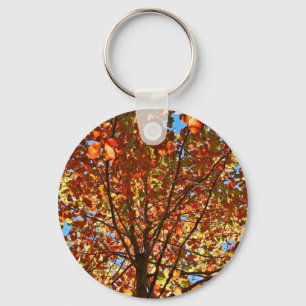 Porte-clés Feux d'artifice d'automne
