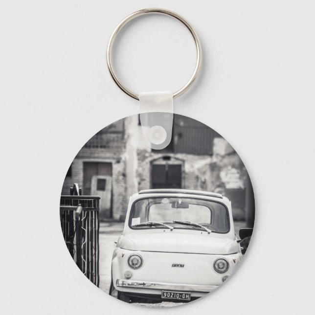 Porte-clés Fiat 500, Cinquecento en Italie (Recto)