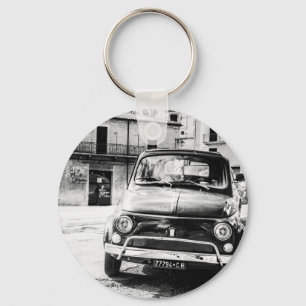 Porte-clés Fiat 500, cinquecento in Italy, classic car gift