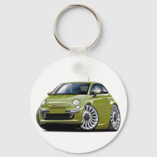 Porte-clés Fiat 500 Olive Car