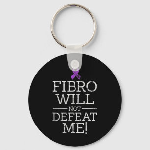 Porte-clés Fibro Ne Me Défendra Pas Fibromyalgie Sensibilisat