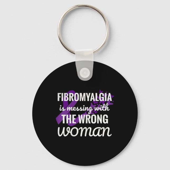 Porte-clés Fibro Warrior 1 (Recto)