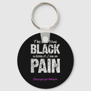 Porte-clés Fibromyalgie Guerrier Douleur Chronique Sensibilis