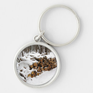 Porte-clés Fichier journal dans l'anneau de clé Woods