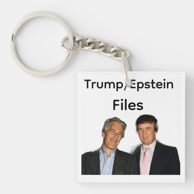 Porte-clés Fichiers Trump/Epstein (Devant)
